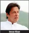  ??  ?? Imran Khan