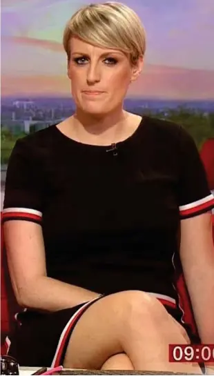  ??  ?? Pay row: Steph McGovern says she earns less than ‘posher’ women