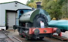  ??  ?? Owned by the Llanelli & Mynydd Mawr Railway, the Bristol-built Avonside could steam next year. (David Mee)