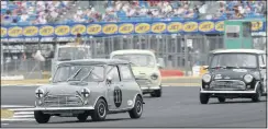  ??  ?? Up to 50 pre-1966 Minis are expected to take part in the races