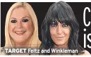  ??  ?? TARGET Feltz and Winkleman