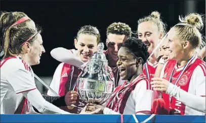  ?? FOTO: GETTY ?? El Ajax, un ejemplo a seguir Club pionero en el sueño del ‘Equal Pay'