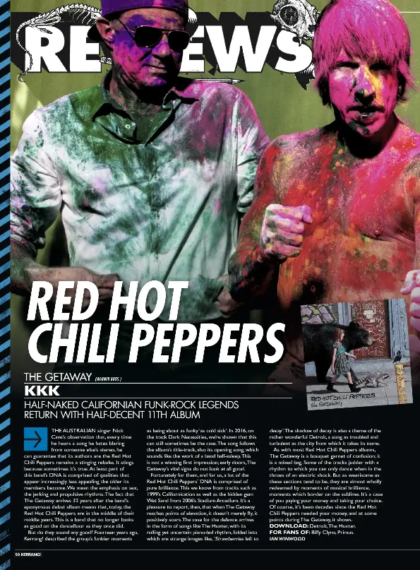 Pressreader Kerrang Uk 2016 06 22 Red Hot Chili Peppers
