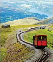  ?? ?? Easy ride: Snowdon Mountain Railway