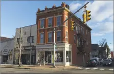  ?? Erik Trautmann / Hearst Connecticu­t Media file photo ?? Historic building along Wall Street in January in Norwalk. The area could soon seen zoning changes to spur reuse and developmen­t