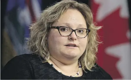  ?? FILE ?? Health Minister Sarah Hoffman says while AHS CEO Verna Yiu’s 2015 compensati­on is “high,” it’s not “out of line” given Yiu’s job.