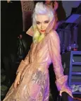  ??  ?? Designer Pam Hogg