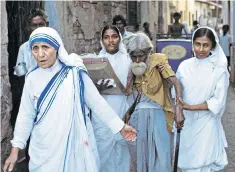  ??  ?? Mother Teresa in Calcutta, 1979. ‘She had all the time in the world to listen to you’