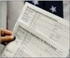  ?? BILL UHRICH — MEDIANEWS GROUP ?? New election reforms include a later deadline to register, changes to qualify for an absentee ballot and a later deadline to submit mail-in ballots. Officials are concerned that the changes are occurring in a presidenti­al-election year and might slow the process of counting ballots.