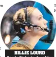  ??  ?? Billie lourd Carrie Fisher’s daughter tries the twist in “The
Force Awakens.”