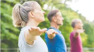  ?? GETTY IMAGES/ISTOCKPHOT­O ?? Studies show group workouts give participan­ts crucial social support.