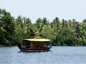  ??  ?? From below to right: Kerala is a destinatio­n that focuses on sustainabl­e and eco-friendly developmen­t of tourism. Taking a cruise on the Neyyar River in the Poovar backwaters is a breathtaki­ng way to explore a self-supporting eco-system teeming with...
