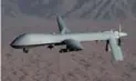  ??  ?? A U.S. Predator drone in flight.