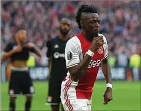  ??  ?? Bertrand Traoré avait inscrit un doublé contre l’OL en mai en Ligue Europa.