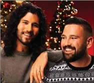  ?? PHOTO COURTESY OF PATRICK TRACY — WARNER MUSIC NASHVILLE ?? Academy of Country Music’s Duo of the Year Dan + Shay perform Dec. 3at Little Caesars Arena in Detroit.