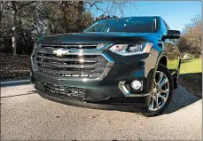  ?? ROBERT DUFFER/CHICAGO TRIBUNE ?? Squirrels seem to love chewing on wires in the 2018 Chevrolet Traverse, but there's a possible solution.