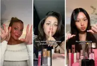  ?? ?? TikTok users are ringing in 2024 by wordlessly reviewing their beauty purchases en masse.