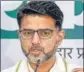  ??  ?? Sachin Pilot