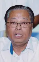  ??  ?? Datuk Seri Ismail Sabri Yaakob