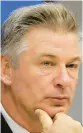  ?? AP ?? Actor Alec Baldwin fired the fatal shot on the film set.