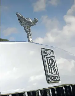  ?? Picture: Getty Images ?? Rolls-Royce is no longer just for dignified elderly lords.