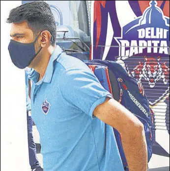  ?? BCCI ?? Delhi Capitals’s Ravichandr­an Ashwin pulled out of IPL saying he wanted to stay with his family during the pandemic.