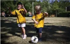  ?? LUCAS OLENIUK/TORONTO STAR ?? A toddler Sportball program had its permit revoked after noise complaints.