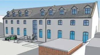  ?? ?? The plans for the Macduff building had been submitted by a Newcastle firm but it will remain on sale for £90,000.