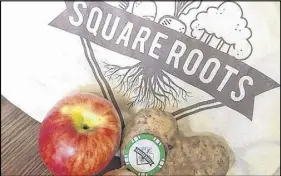  ?? SUbmITTED ?? Fruits and vegetables that look a little unusual often go to waste. The Square Roots program is designed to get these items to people who need them.