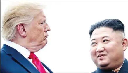  ?? BRENDAN SMIALOWSKI/AFP ?? US President Donald Trump said on Thursday that the US remained committed to resuming nuclear talks with North Korea despite the latest weapons test executed by Pyongyang.