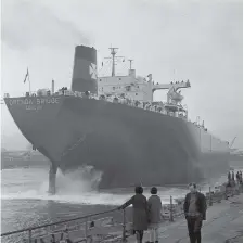  ??  ?? The Sunderland shipyards brought back so many memories for Elsie.