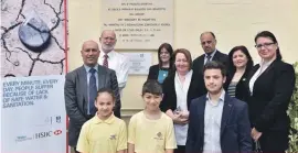  ??  ?? Kirkop Primary School is the latest school to join the water-conversati­on movement instituted by HSBC Water Programme