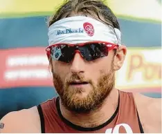  ?? Foto: al su ?? Ironman auf Hawaii, in einer Woche rund um den Schimmeltu­rm unterwegs: Faris Al Sultan.