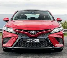  ??  ?? The new Camry is scheduled to have its New Zealand launch in March.