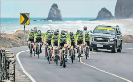  ?? CORTESÍA ?? Competenci­a. La prueba, pese a que se desarrolla en la Costa, presenta exigentes puertos de montaña para los ciclistas profesiona­les, master, amateur y aficionado­s.