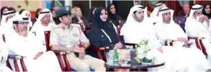  ?? Supplied photos ?? Dr Aisha bint Butti bin Bishr addresses top officials of Dubai government department­s during the launch of DubaiNow portal on Monday. The portal offers 11 categories of services, and complement­s the DubaiNow app that was launched in 2015. —