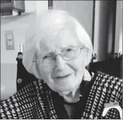  ?? LOANED PHOTO ?? YUMA RESIDENT HELEN STROUD is celebratin­g her 107th birthday today.