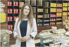  ?? Antonie Robertson / The National ?? All Patchi’s employees help out in retail stores for Eid, says Aline Ashkarian, its UAE general manager