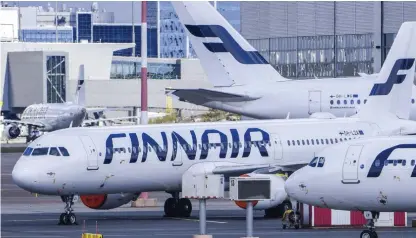  ?? FOTO: MARKKU ULANDER/LEHTIKUVA ?? Tusen personer riskerar uppsägning, skriver Finnair.