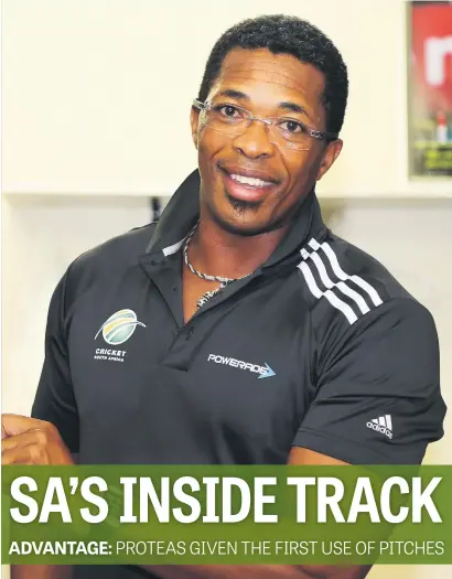  ?? Pictures: Gallo Images ?? ATTUNED. Former Proteas speedster Makhaya Ntini feels the recently completed one-day series against England will stand them in good stead for the Champions Trophy.
