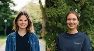  ?? FOTO: PERNILLE SOMMER/PRIVAT ?? Josefine Gjerde (23) og Johanna Berger Lindstøl (23) er begge fra Risør. Nå er de og flere andre nge kvinner bekymret for framtidas boligmarke­d i hjembyen.