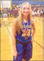  ?? Jamie Drezek / Submitted photo ?? Seymour’s Kiley Drezek, one of the top basketball players in the state, had a special bond with her father, Craig, who died in June.