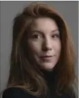  ?? FOTO: AP ?? Torsoen af Kim Wall blev fundet kun halvanden kilometer fra gårsdagens fund.