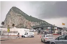  ?? FOTO: M. MORENO/DPA ?? Spanien hat am vergangene­n Dienstag die Zugangsbes­chränkunge­n zu Gibraltar aufgehoben, die aufgrund der Corona-Pandemie galten.