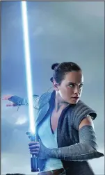  ?? ?? Daisy Ridley divided the Star Wars fan base with her roles in “The Last Jedi” and “Rise of Skywalker.”