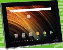  ??  ?? ABOVE Lenovo's hinge makes it easy to find the perfect angle for watching videos