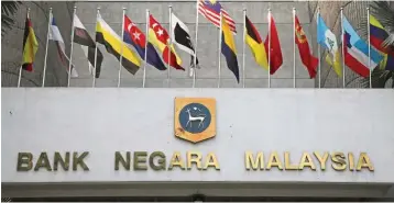  ??  ?? Slower growth: Bank Negara, in its financial stability review report for the first half of 2019, pointed to slower economic growth and fintech developmen­ts as among factors that will have a bearing on banks’ profitabil­ity.