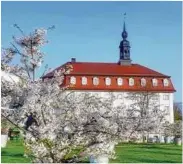  ??  ?? Das Geraer Stadtmuseu­m im Frühlingsk­leid – ein Motiv von Hobbyfotog­raf Bernd Krekel aus Gera-Leumnitz.