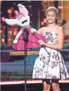  ?? JORDIN ALTHAUS/NBC ?? Ventriloqu­ist Darci Lynne Farmer performs with Petunia on “America's Got Talent.”