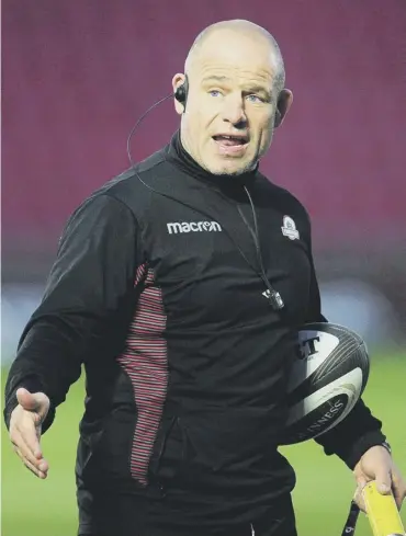  ??  ?? 0 Richard Cockerill is preparing for another tough away match as Edinburgh face Leinster on Friday.